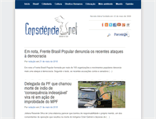 Tablet Screenshot of consciencia.net